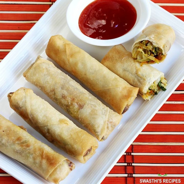 Vegetable Spring Roll (Nut-free, Vegan) 5