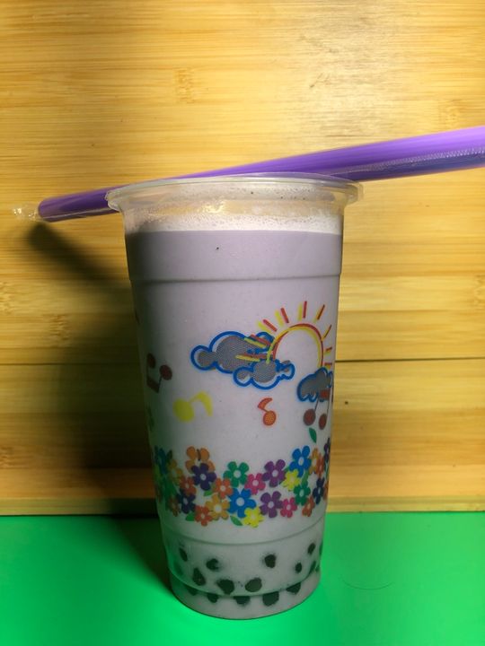 Taro Boba Bubble Tea (Large 22 oz)