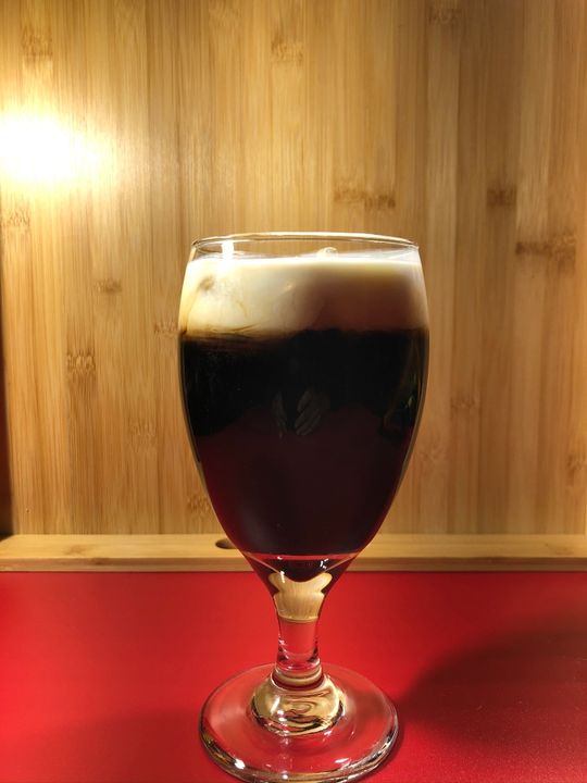 Thai Ice Coffee with Boba (Large 22 oz)