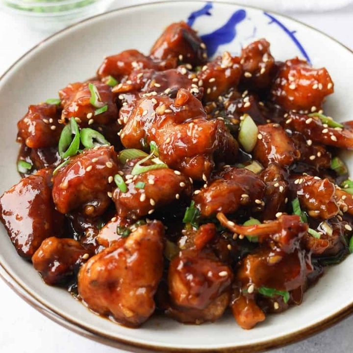 General Tso- tofu, chicken, or paneer