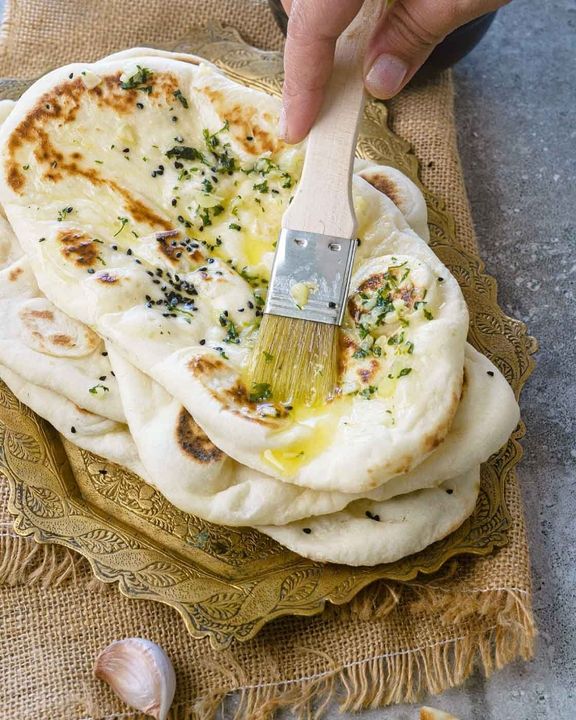 Cream Cheese Naan