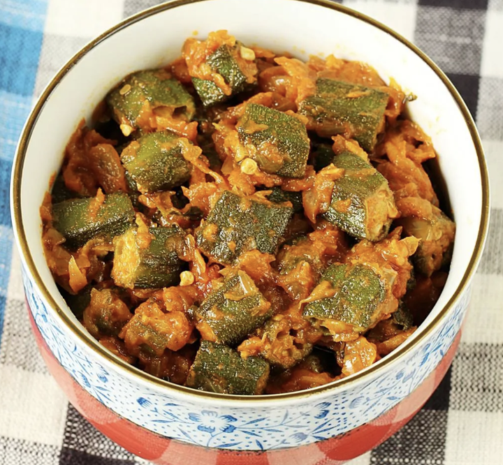 Bhindi Masala (okra) (Vegan, Nut-free, Gluten Free)