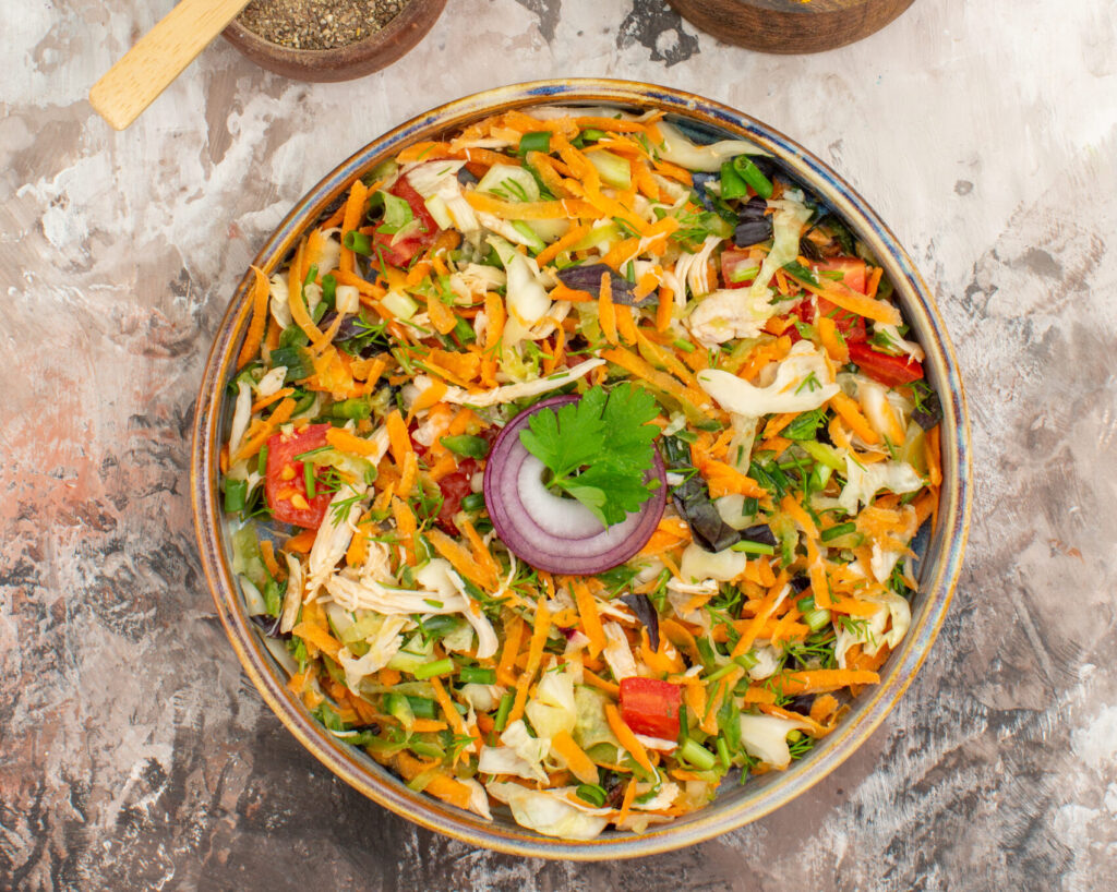 spicy bhel mix